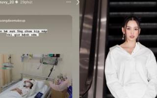 Hoa hậu Tiểu Vy sụt 5 kg, nằm viện suốt 3 ngày khiến fan lo lắng