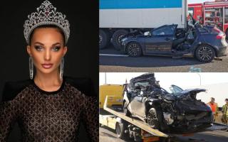 Hoa hậu Bỉ nguy kịch sau tai nạn xe hơi nghiêm trọng